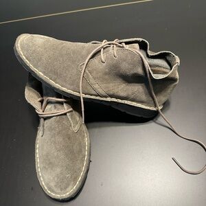 Men's Merona Grey Suede Shoes